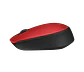 Mouse inalámbrico Logitech M170 rojo/negro por mayor - Miniatura 3