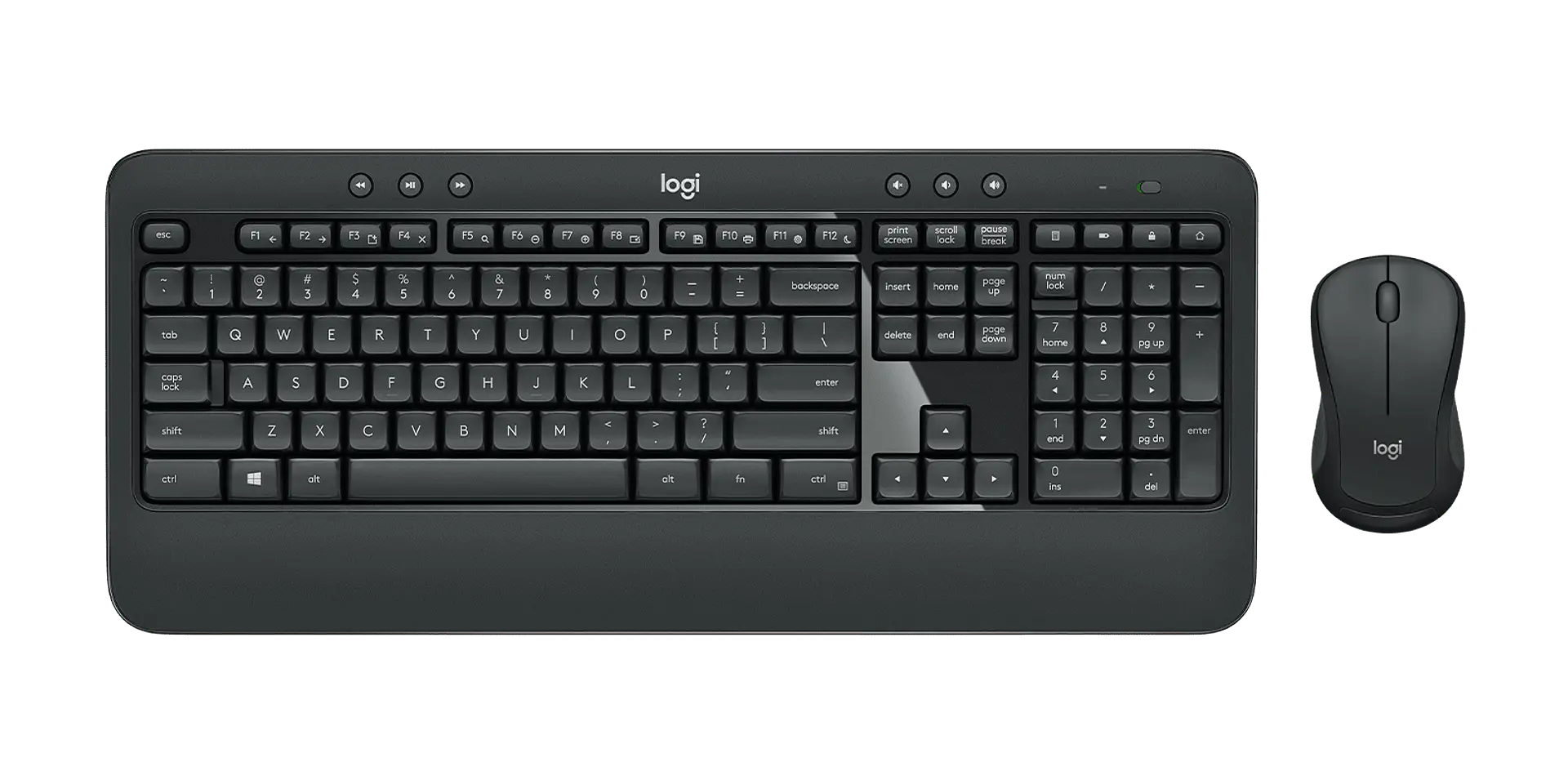 Combo teclado y mouse Logitech MK540 Advanced español negro por mayor 1