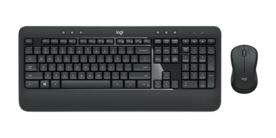 Combo teclado y mouse Logitech MK540 Advanced español negro por mayor 1