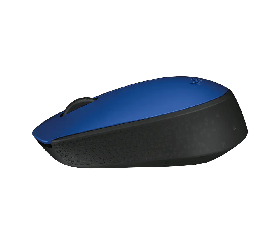 Mouse inalámbrico Logitech M170 azul/negro por mayor 3