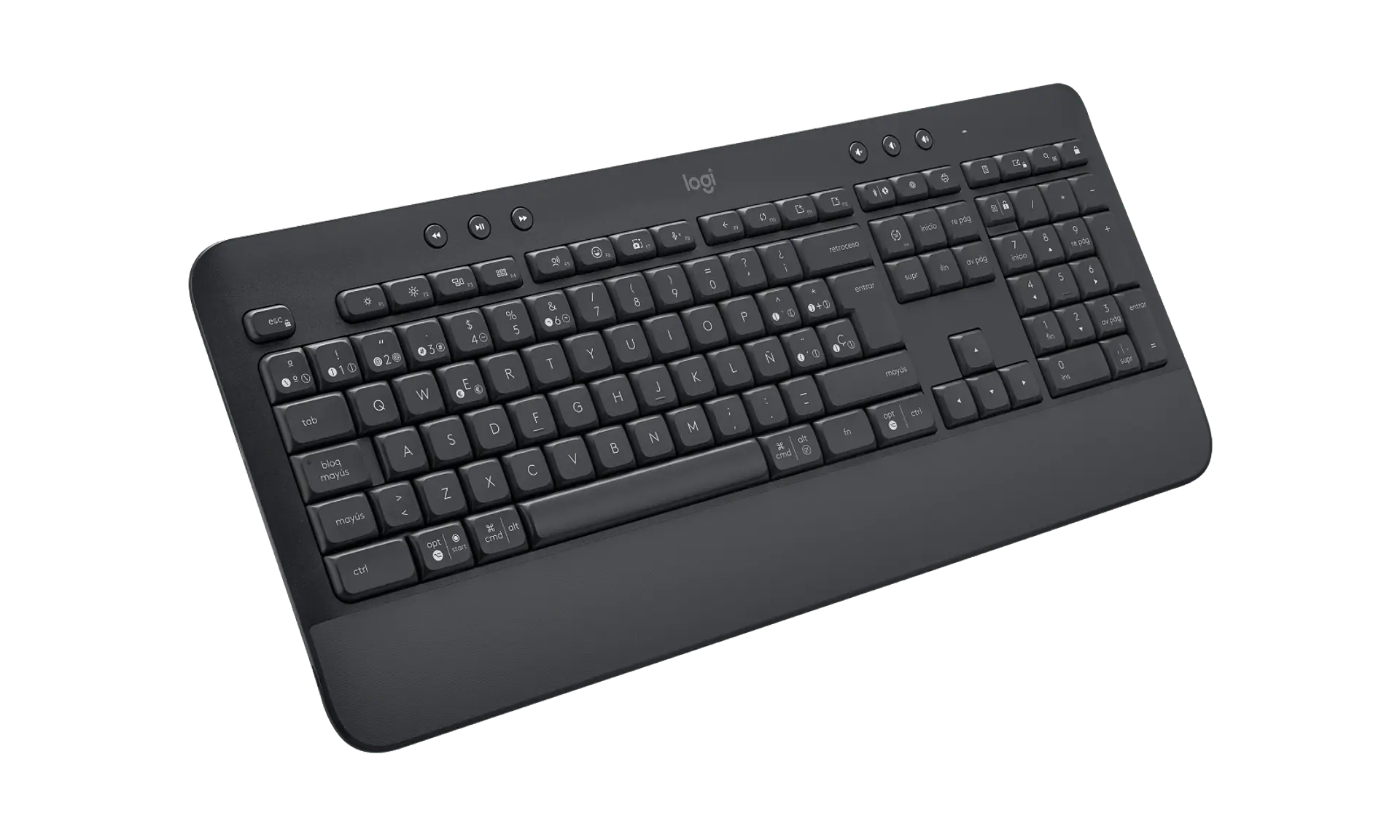Teclado Logitech Signature K650 inalámbrico español grafito por mayor 3