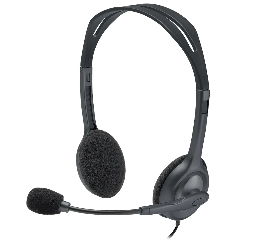 Audífonos Logitech H111 3,5 mm Negro por mayor 1