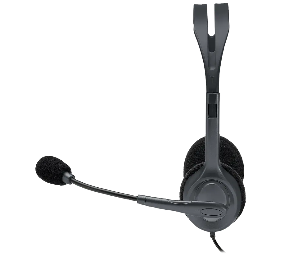 Audífonos Logitech H111 3,5 mm Negro por mayor 2