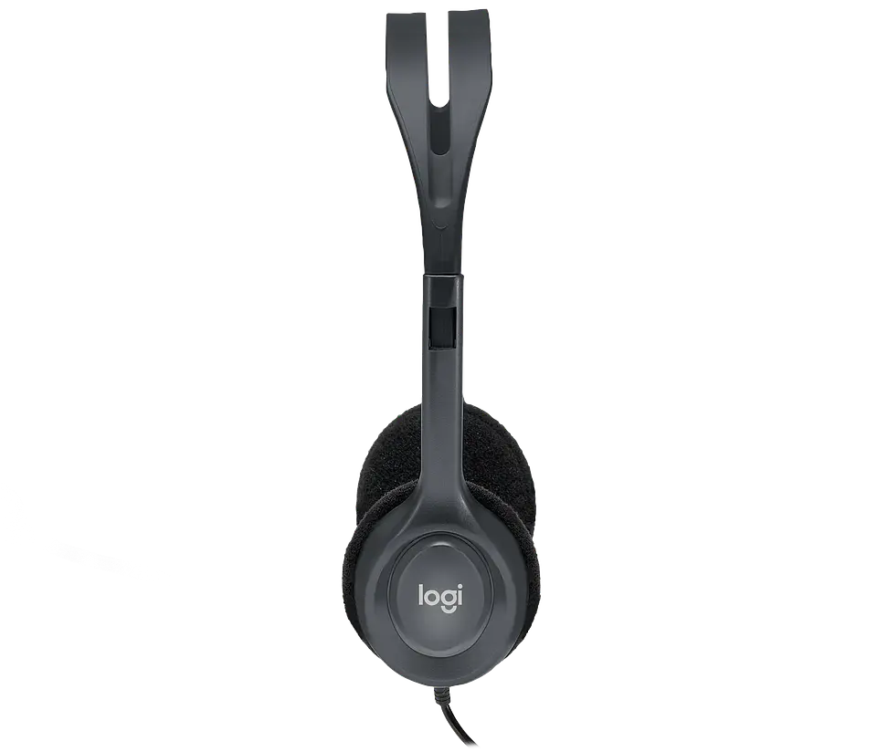 Audífonos Logitech H111 3,5 mm Negro por mayor 3