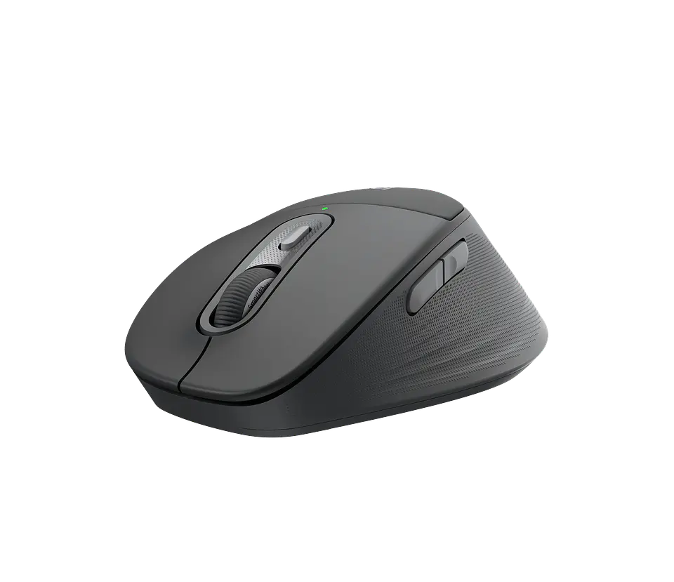 Mouse Bluetooth silencioso Logitech Signature Comfort Plus M850 L grafito por mayor 2