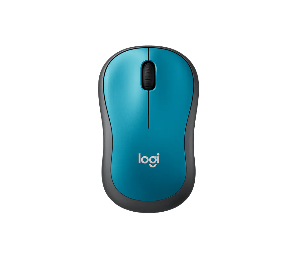 Mouse inalámbrico Logitech M185 azul por mayor 1