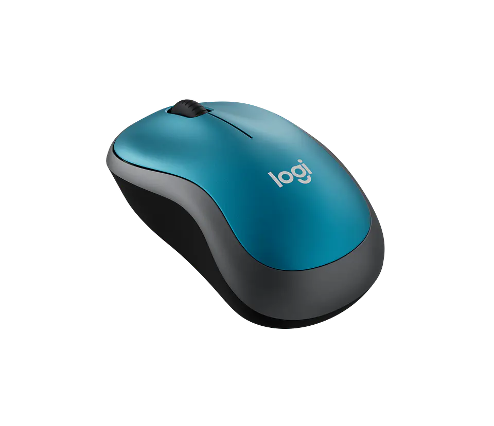 Mouse inalámbrico Logitech M185 azul por mayor 2