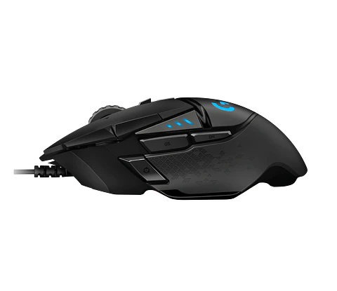 Mouse gamer con cable Logitech G502 HERO negro por mayor