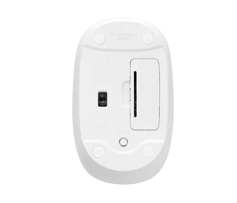 Mouse Bluetooth Logitech M196 blanco crudo por mayor 2