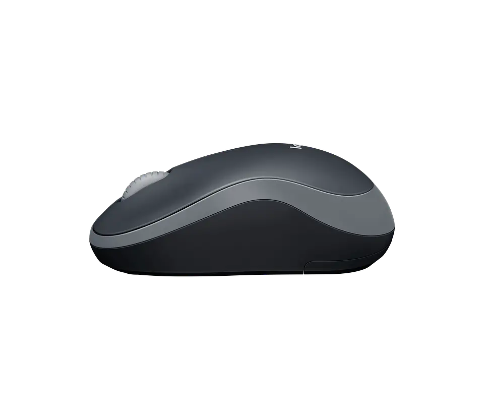 Mouse inalámbrico Logitech M185 gris por mayor 3