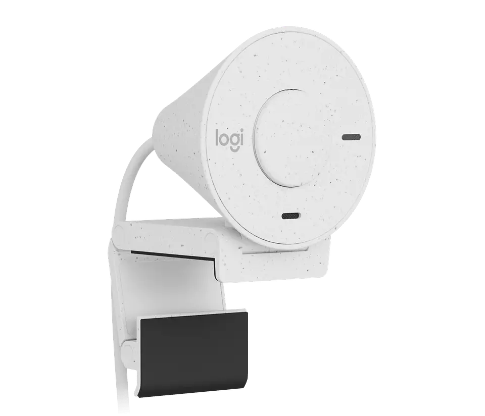 Cámara web Logitech Brio 300 Full HD USB-C blanco crudo por mayor 2