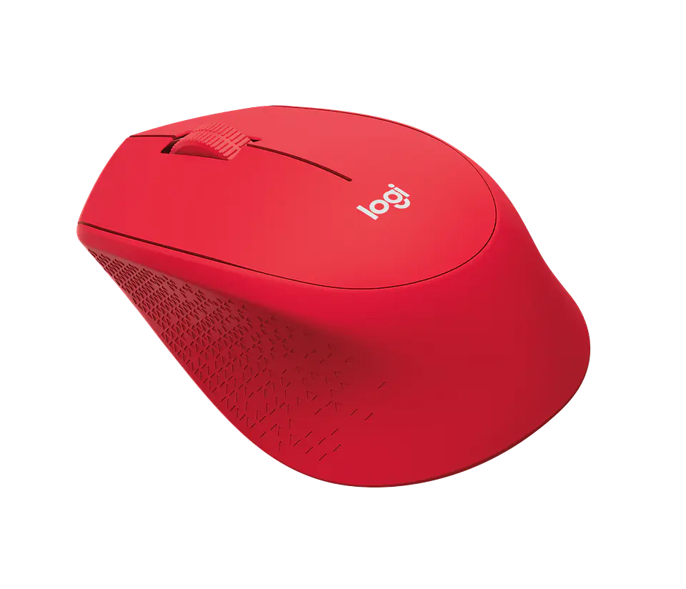 Mouse inalámbrico Logitech M280 rojo por mayor 3