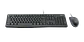 Combo teclado y mouse Logitech MK120 USB español negro por mayor - Miniatura 2
