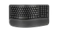 Teclado ergonómico Logitech Wave Keys español grafito por mayor - Miniatura 1