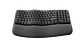 Teclado ergonómico Logitech Wave Keys español grafito por mayor - Miniatura 2