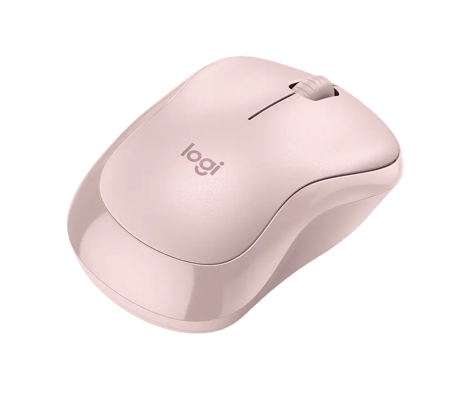 Mouse Bluetooth silencioso Logitech M240 Silent rosa por mayor 3