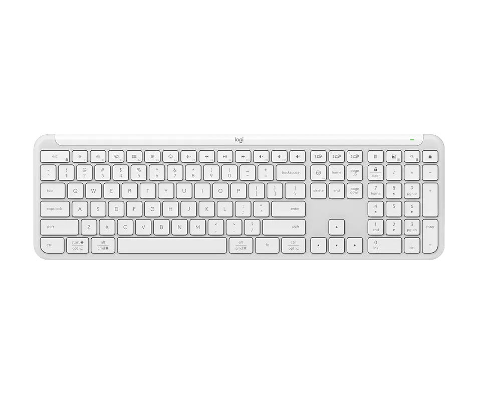 Teclado Logitech Signature Slim K950 español blanco crudo por mayor 1