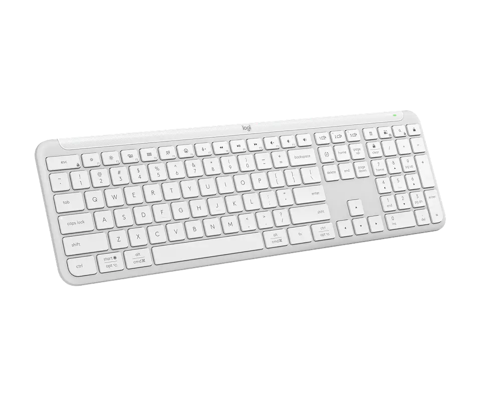 Teclado Logitech Signature Slim K950 español blanco crudo por mayor 2
