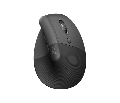 Mouse vertical ergonómico Logitech Lift grafito por mayor