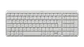 Teclado Bluetooth Logitech K250 español blanco crudo por mayor - Miniatura 1