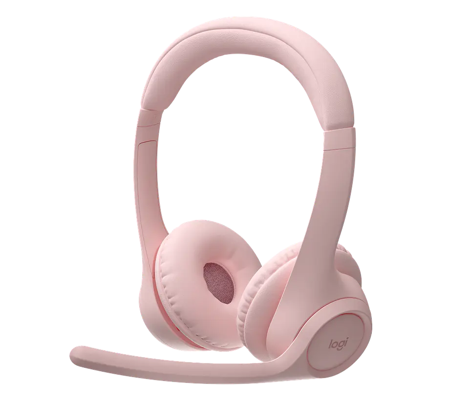 Audífonos Logitech Zone 300 Bluetooth Rosa por mayor 1