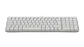 Teclado Bluetooth Logitech K250 español blanco crudo por mayor - Miniatura 2