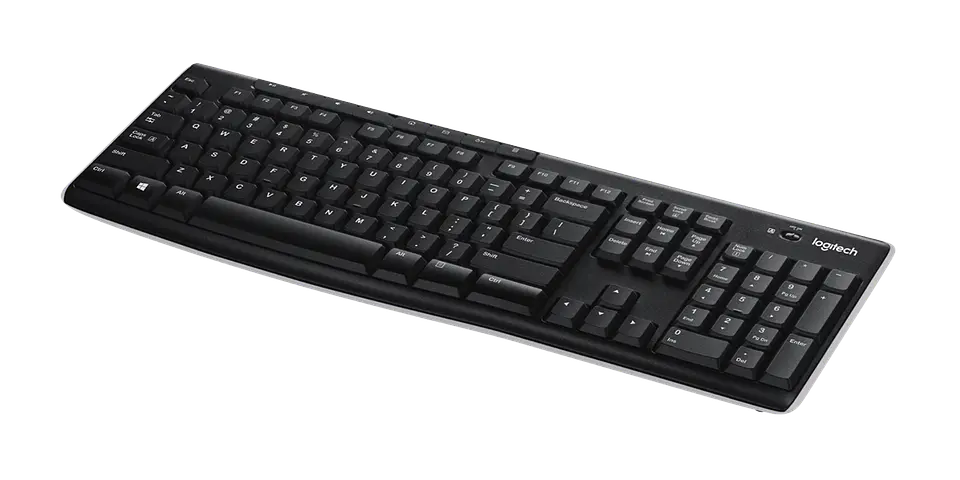 Teclado inalámbrico Logitech K270 Unifying español negro por mayor 2