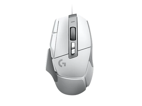 Mouse gamer con cable Logitech G502 X blanco por mayor