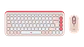 Combo teclado y mouse Logitech POP Icon Bluetooth español rosa y blanco crudo por mayor - Miniatura 1