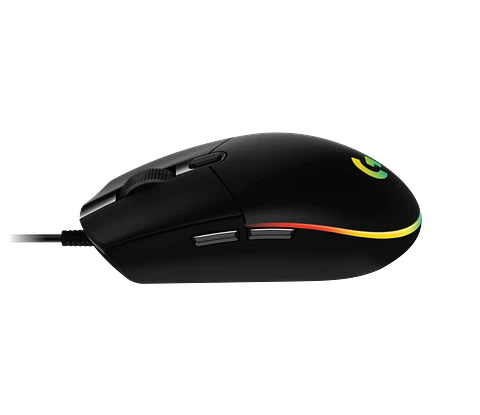 Mouse gamer con cable Logitech G203 LIGHTSYNC negro por mayor