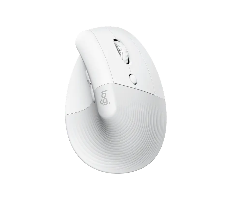 Mouse vertical ergonómico Logitech Lift blanco crudo por mayor 1