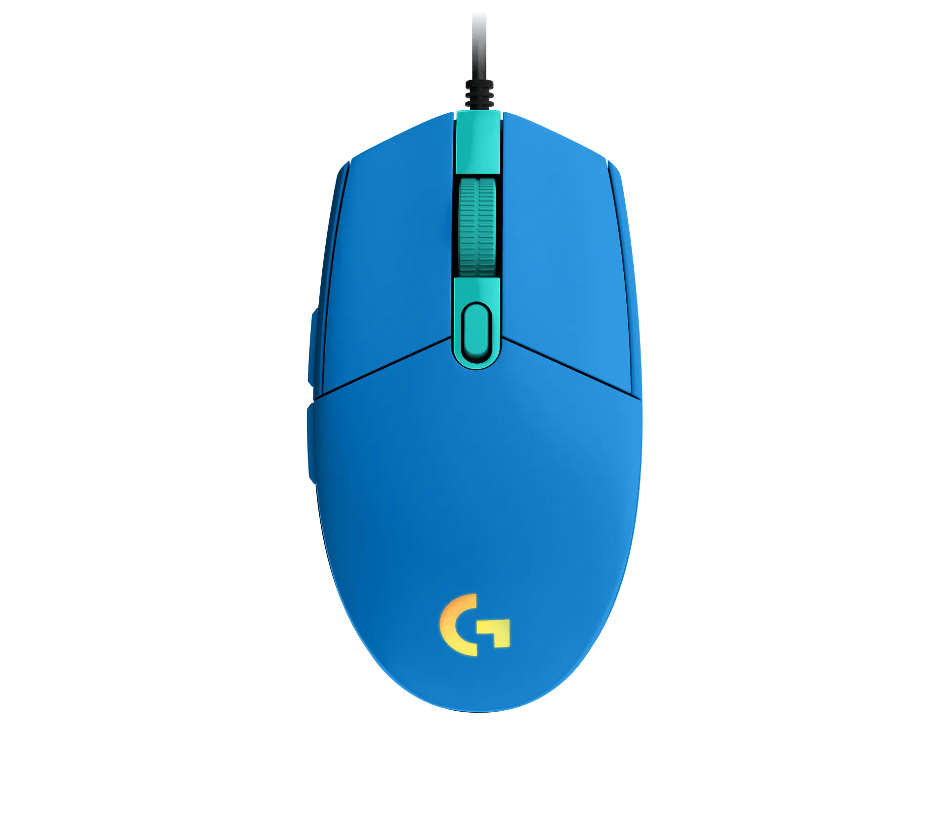 Mouse gamer con cable Logitech G203 LIGHTSYNC azul por mayor 1