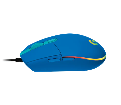 Mouse gamer con cable Logitech G203 LIGHTSYNC azul por mayor