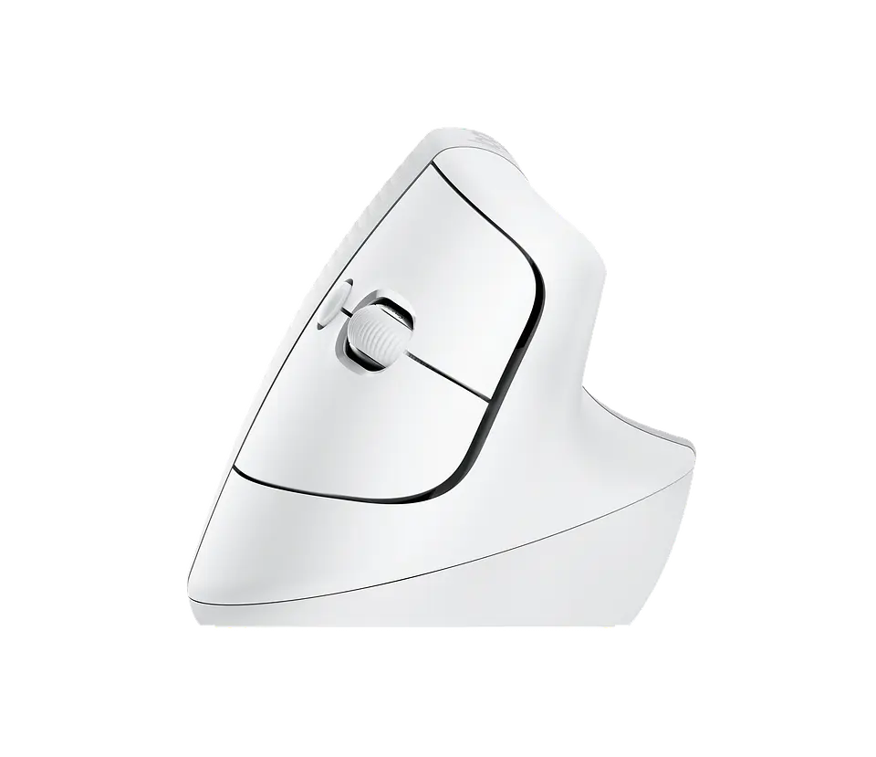Mouse vertical ergonómico Logitech Lift blanco crudo por mayor 2