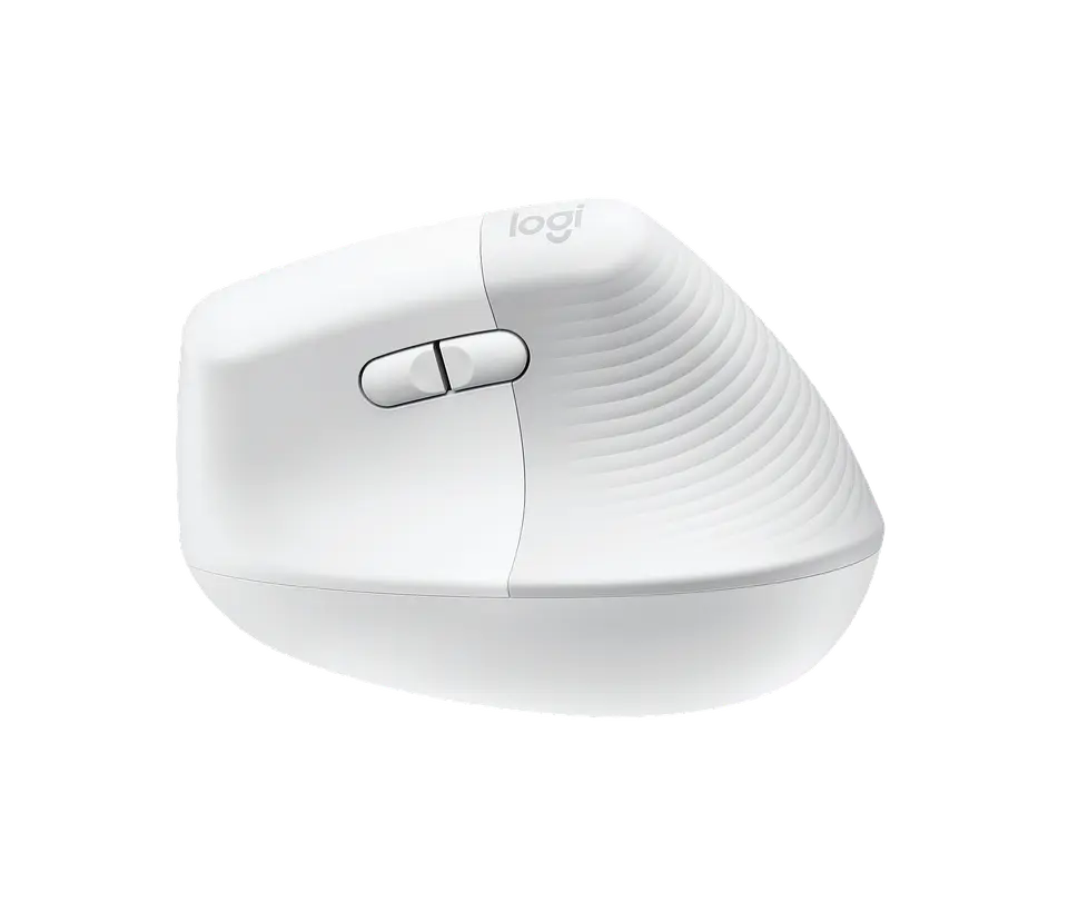 Mouse vertical ergonómico Logitech Lift blanco crudo por mayor 3