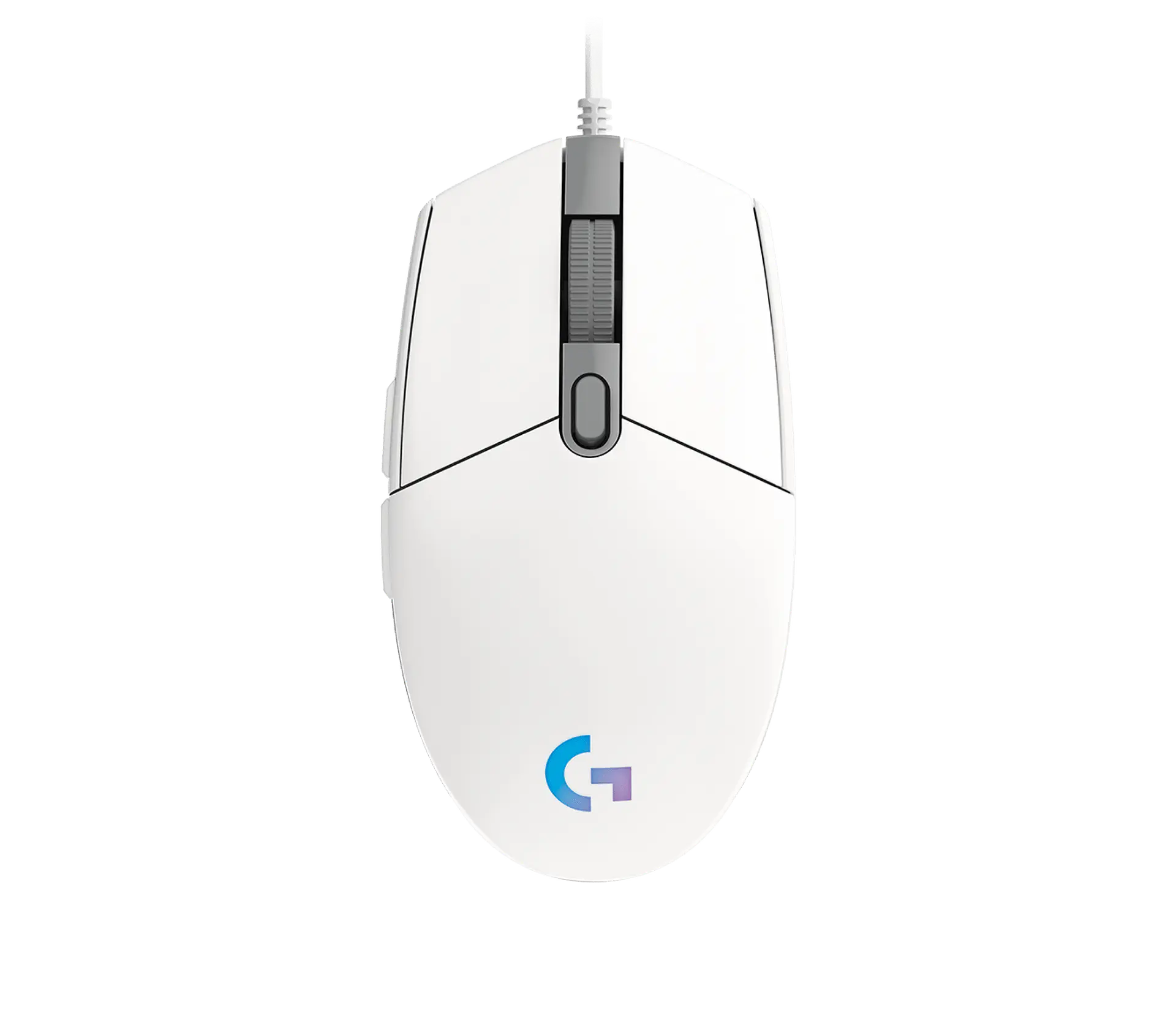 Mouse gamer con cable Logitech G203 LIGHTSYNC blanco por mayor 1