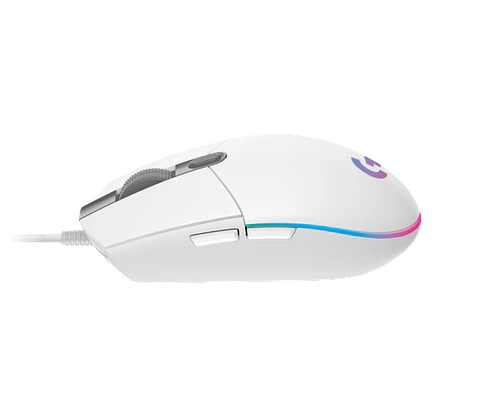 Mouse gamer con cable Logitech G203 LIGHTSYNC blanco por mayor