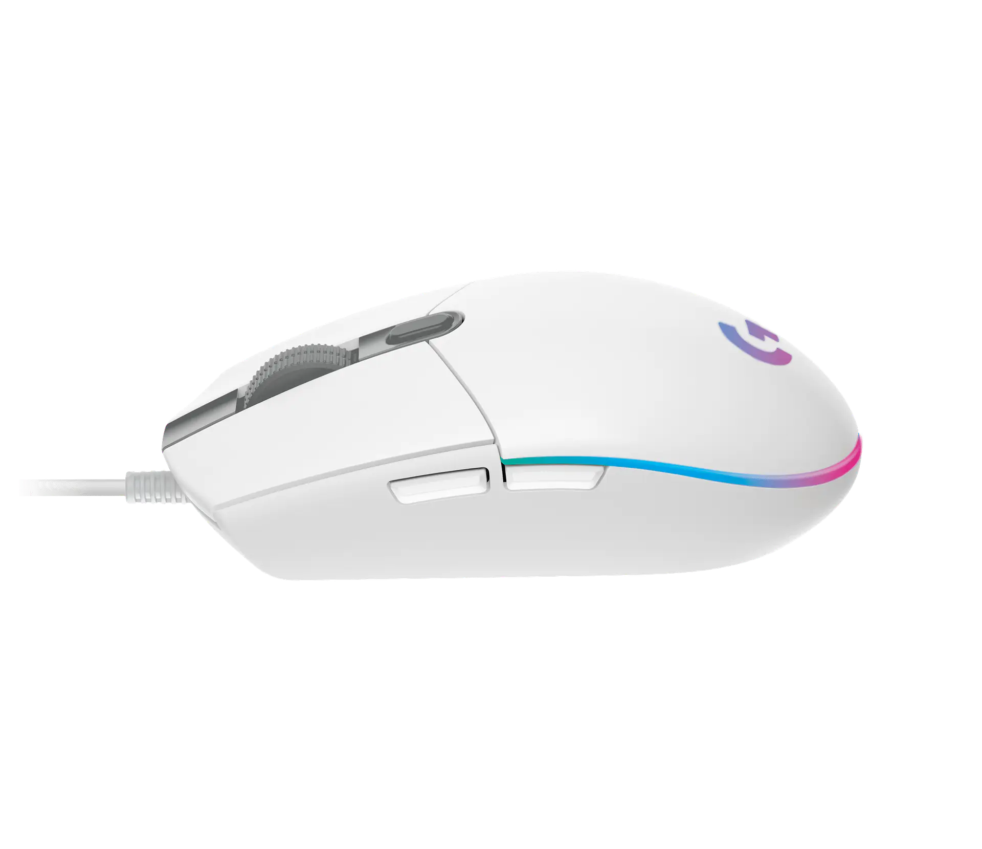 Mouse gamer con cable Logitech G203 LIGHTSYNC blanco por mayor 2