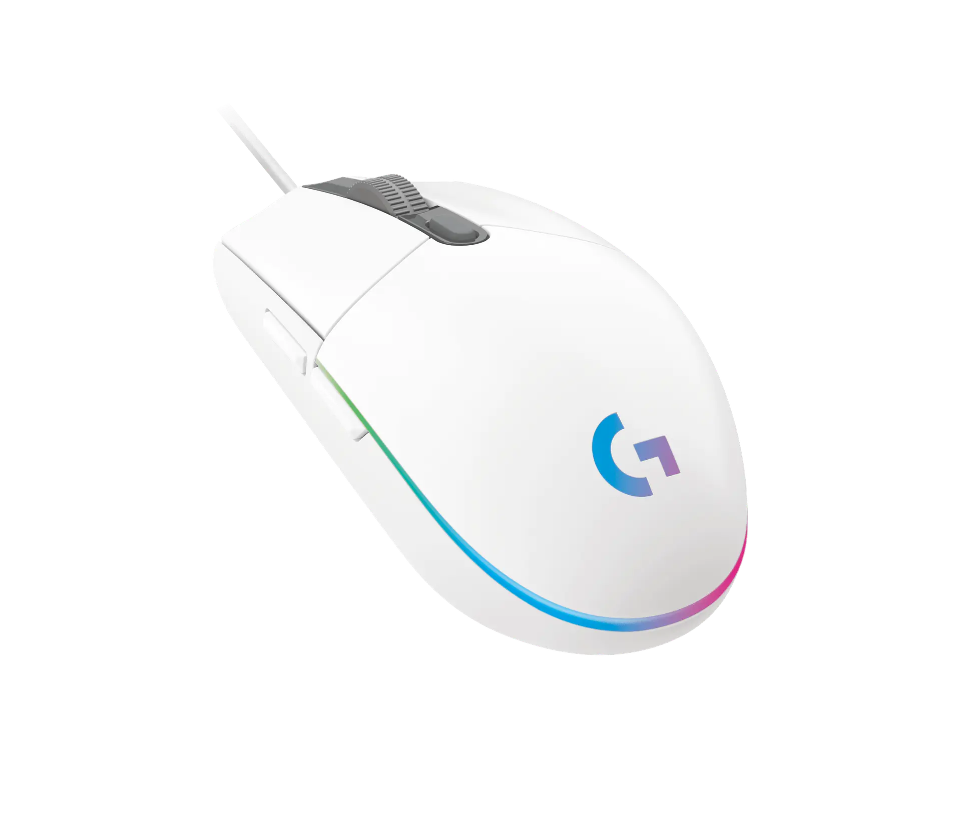 Mouse gamer con cable Logitech G203 LIGHTSYNC blanco por mayor 3