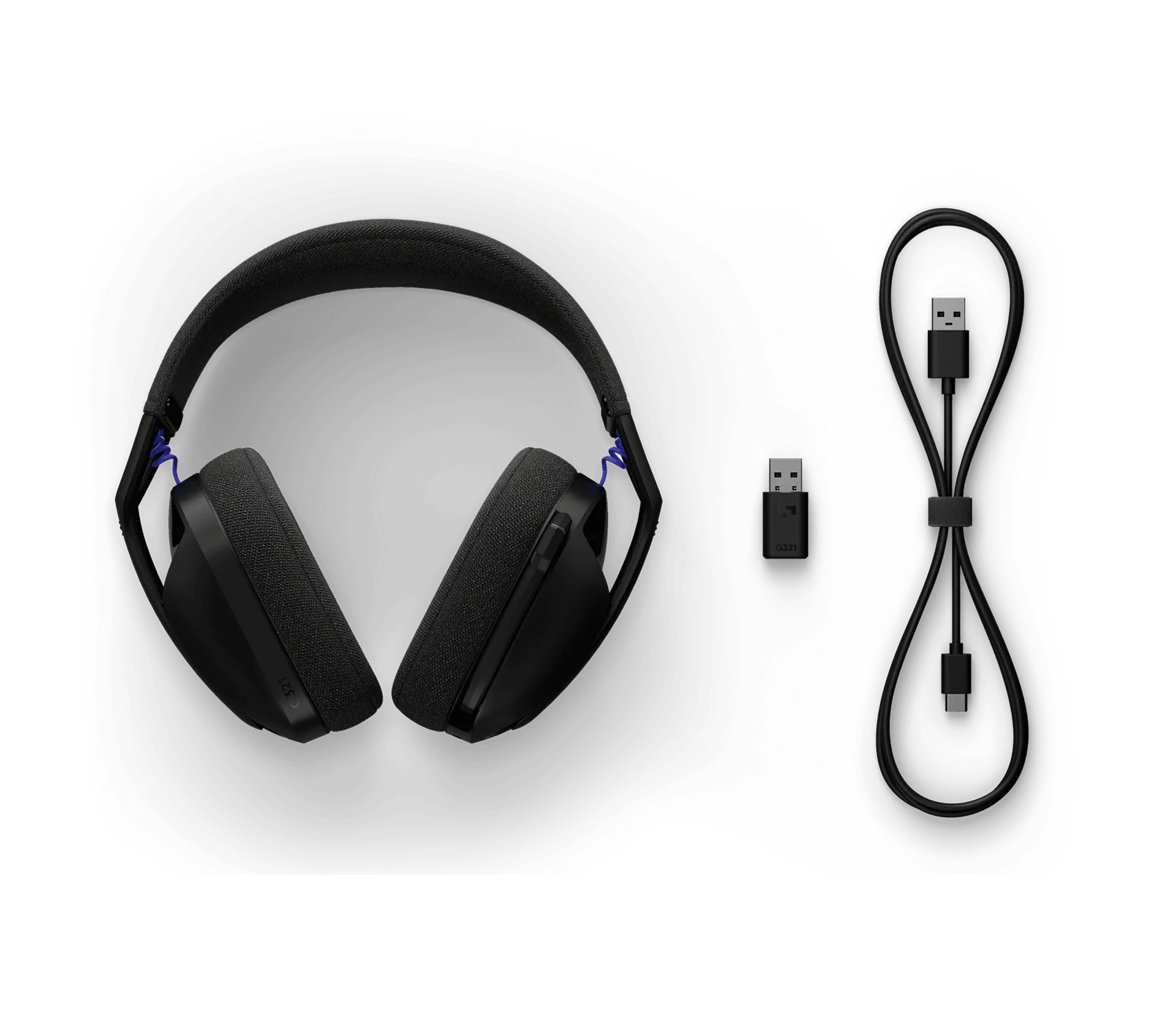 Audífonos Gamer Logitech G321 LIGHTSPEED Bluetooth Negro por mayor 3