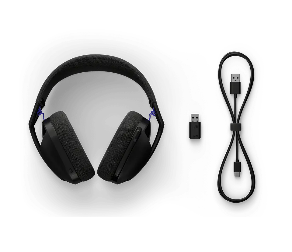 Audífonos Gamer Logitech G321 LIGHTSPEED Bluetooth Negro por mayor 3