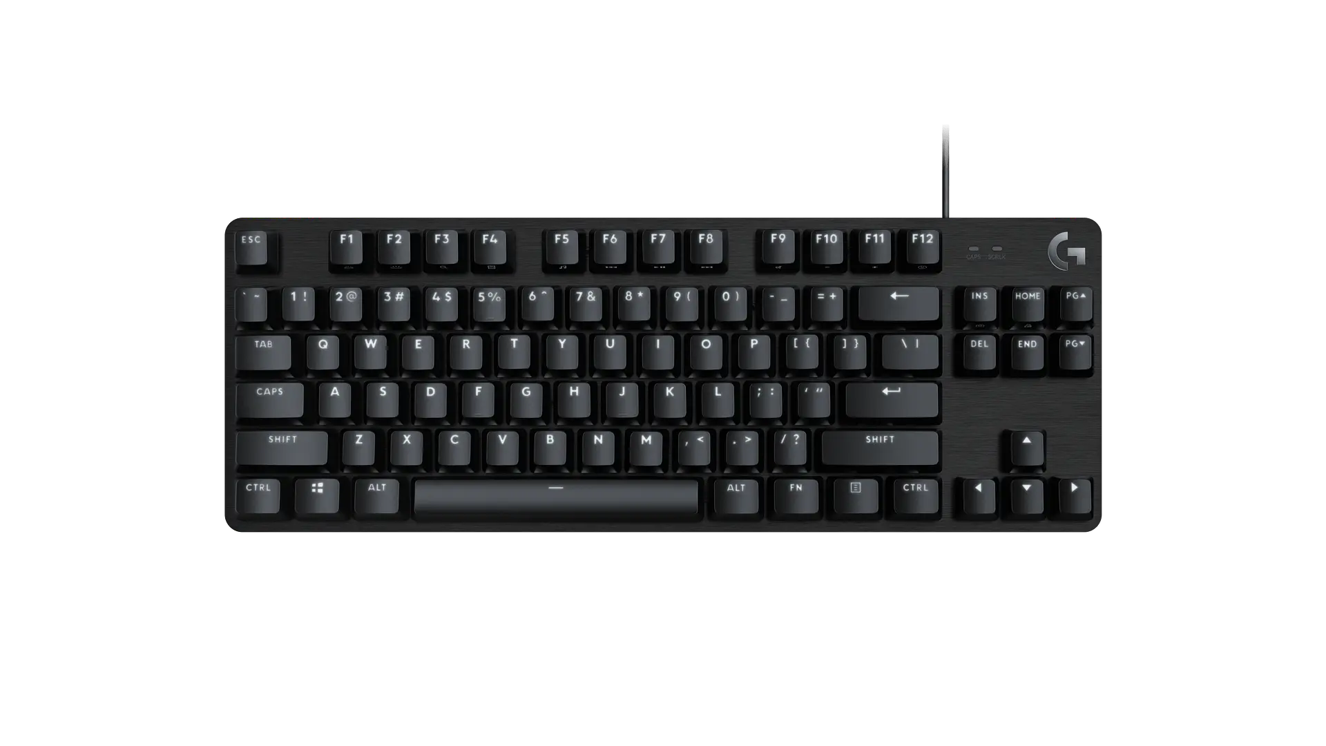 Teclado mecánico Logitech G413 TKL SE táctil USB inglés negro por mayor 1