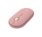 Mouse Bluetooth silencioso Logitech Pebble Mouse 2 M350s rosado por mayor - Miniatura 3