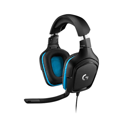 Audífonos Gamer Logitech G432 USB y 3,5 mm Negro por mayor