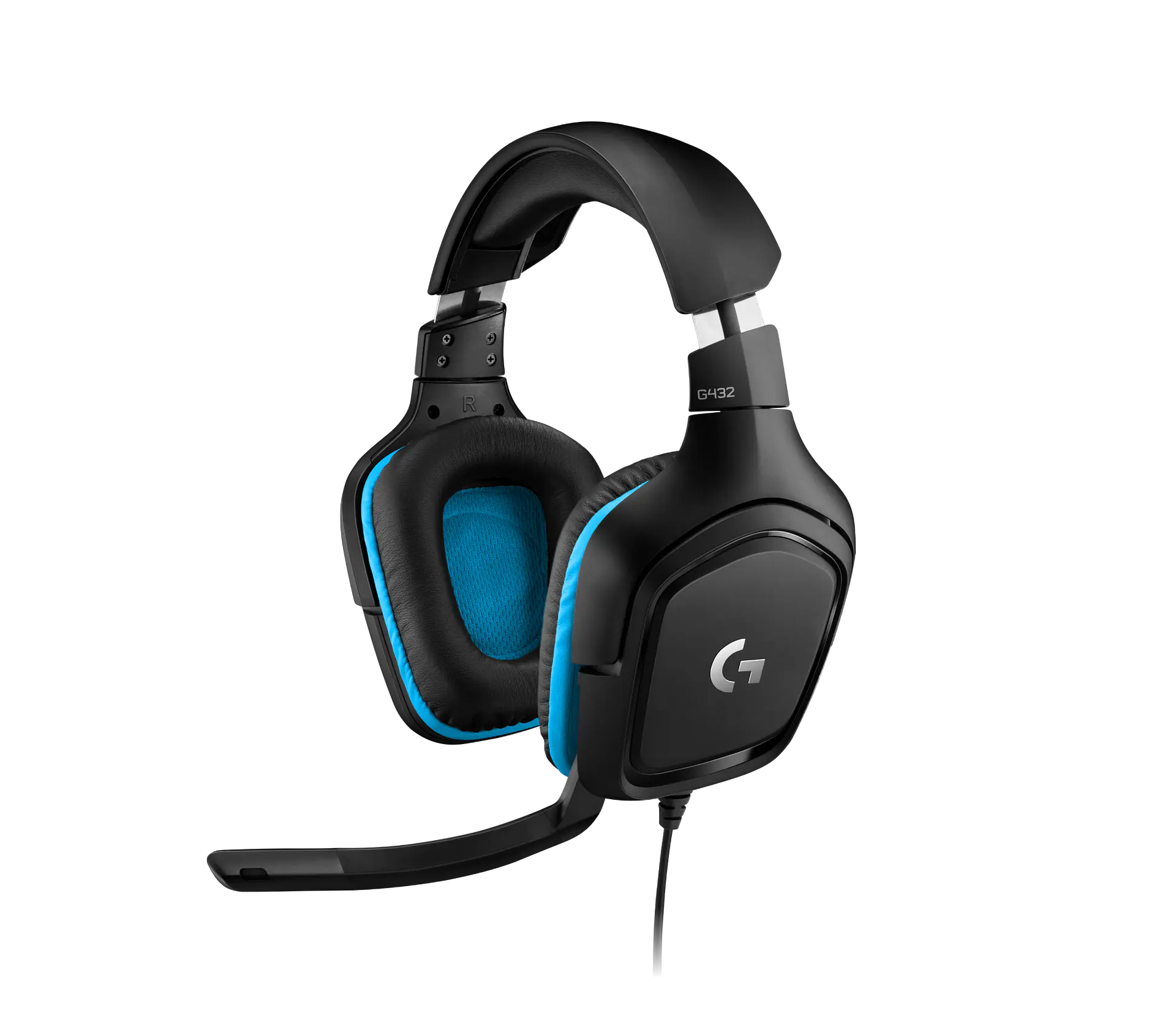 Audífonos Gamer Logitech G432 USB y 3,5 mm Negro por mayor 1