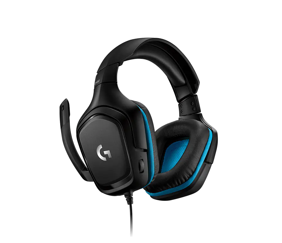 Audífonos Gamer Logitech G432 USB y 3,5 mm Negro por mayor 3