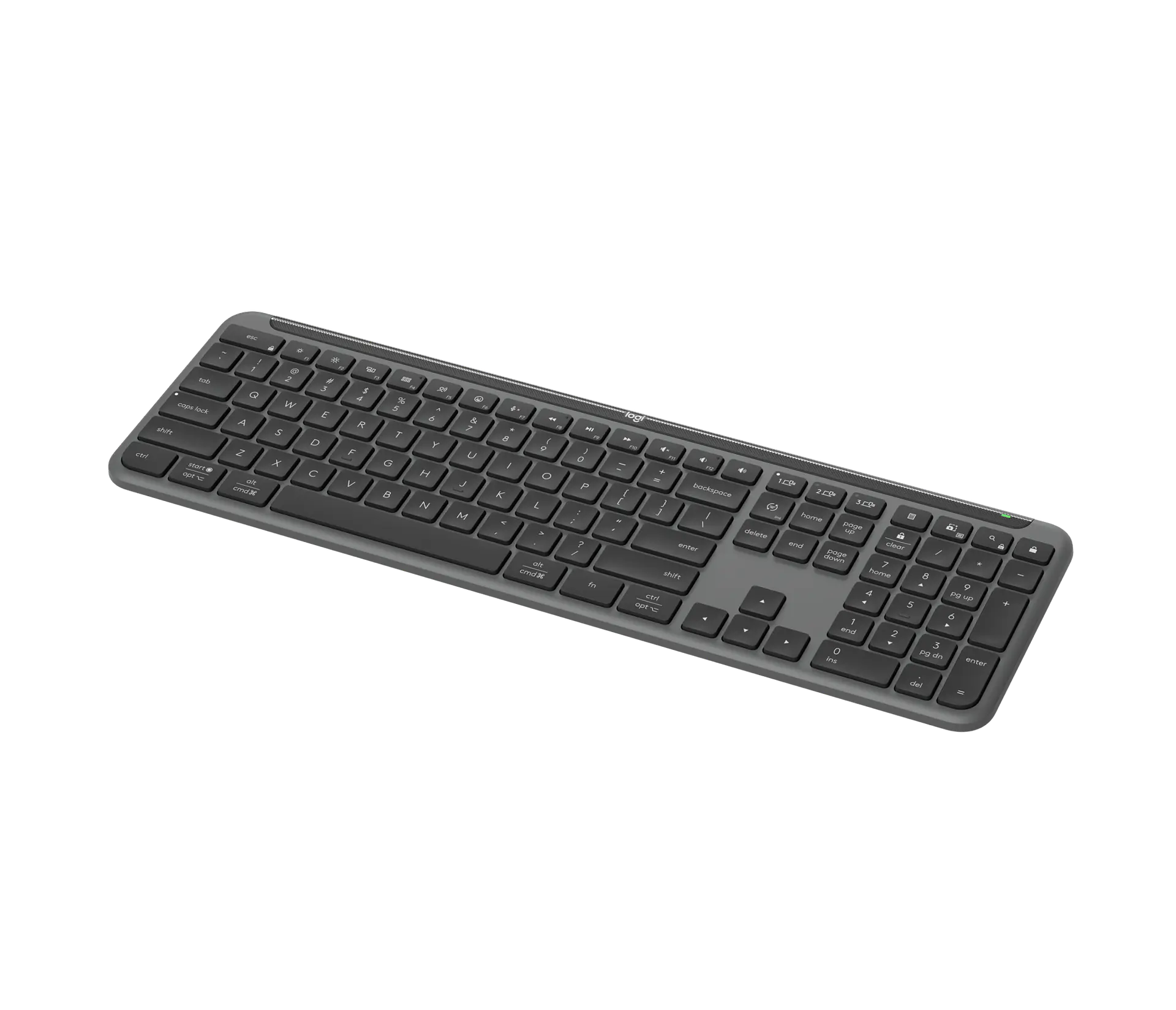 Teclado Logitech Signature Slim K950 español grafito por mayor 3
