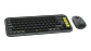 Combo teclado y mouse Logitech POP Icon Bluetooth español grafito y verde por mayor - Miniatura 2