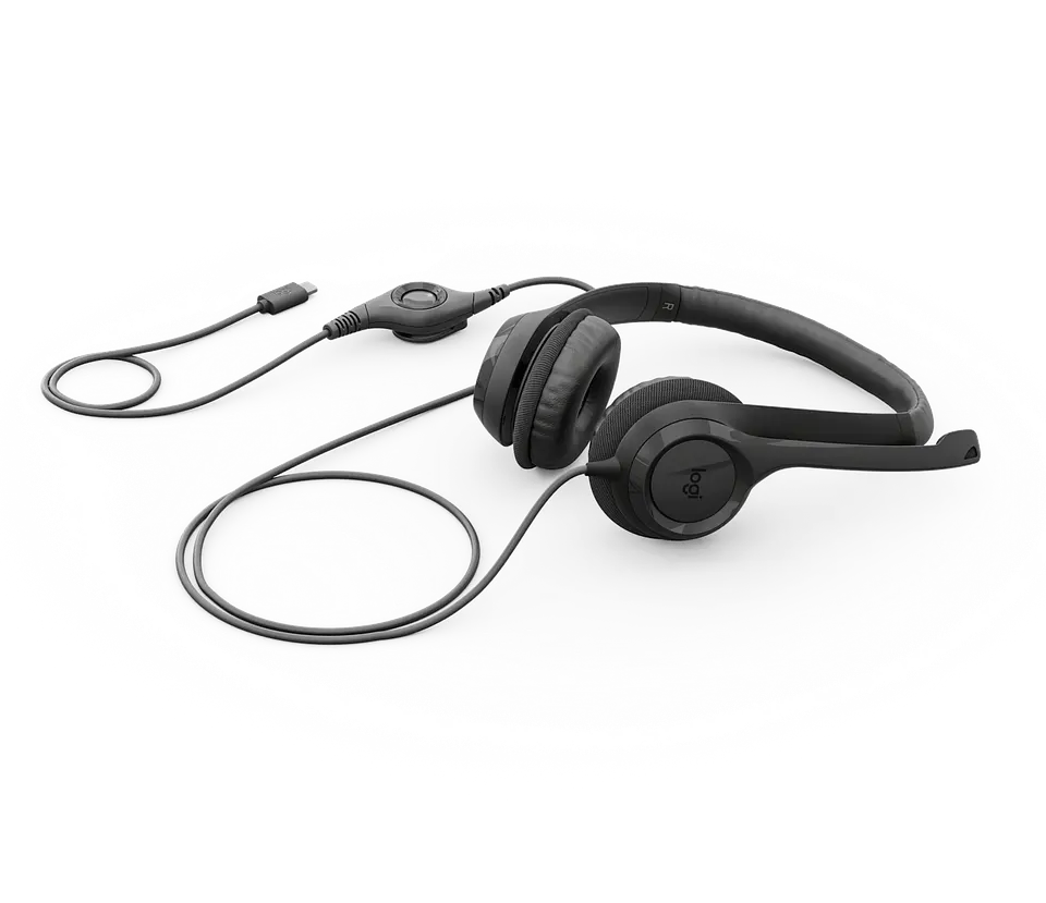 Audífonos Logitech H390 USB-C Negro por mayor 2