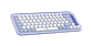 Combo teclado y mouse Logitech POP Icon Bluetooth español lila y blanco crudo por mayor - Miniatura 3